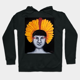 Kayapo Young Man Hoodie